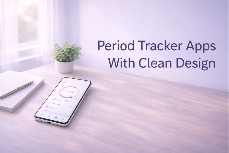 Period Tracker Apps With Clean Design