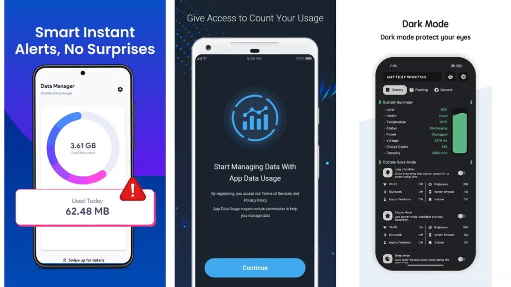 System Monitoring Apps With Simple Data
45