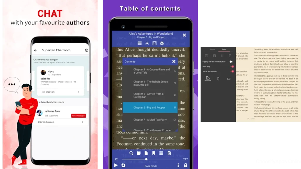 Book Reading Apps With Distraction-Free Mode 3
