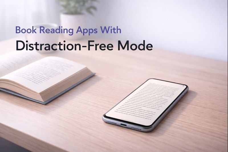 Book Reading Apps With Distraction-Free Mode