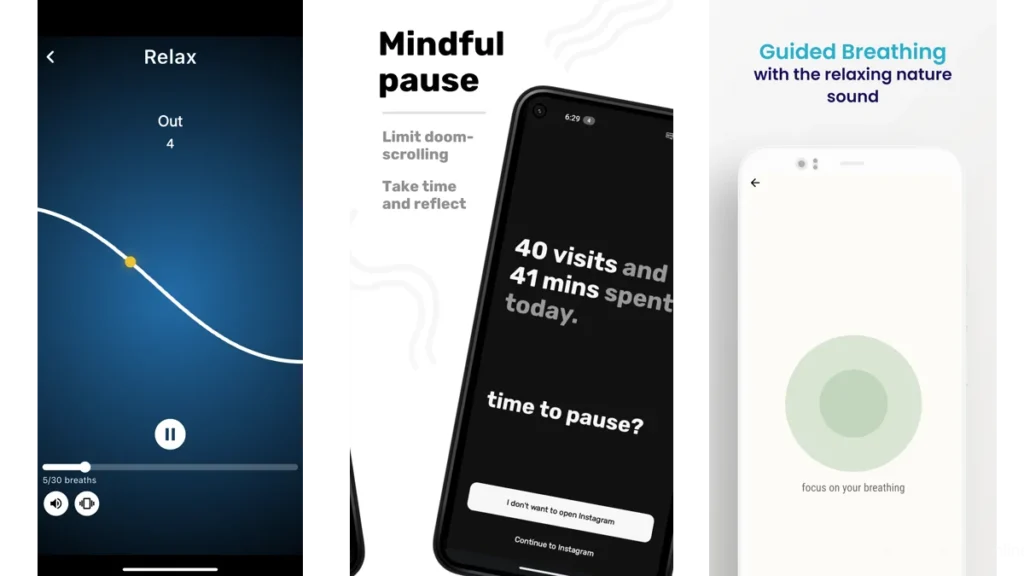 Breathing Exercise Apps With Clean Design4