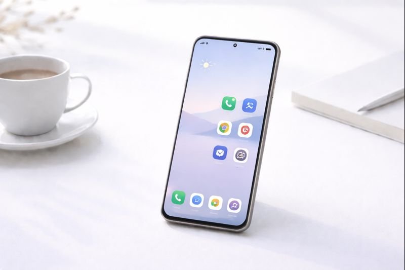 Circons Circle icon pack on a soft pastel background