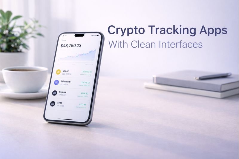 Crypto Tracking Apps With Clean Interfaces