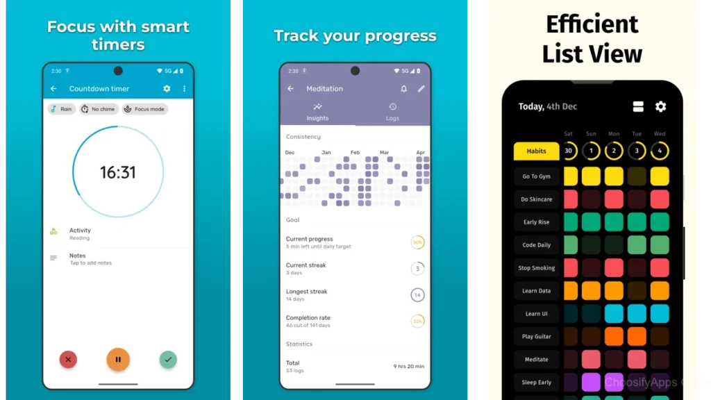Goal Tracking Apps With Simple Progress Views
45