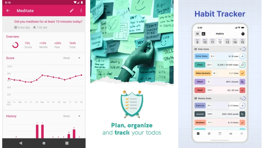 Habit Building Apps Without Gamification
456