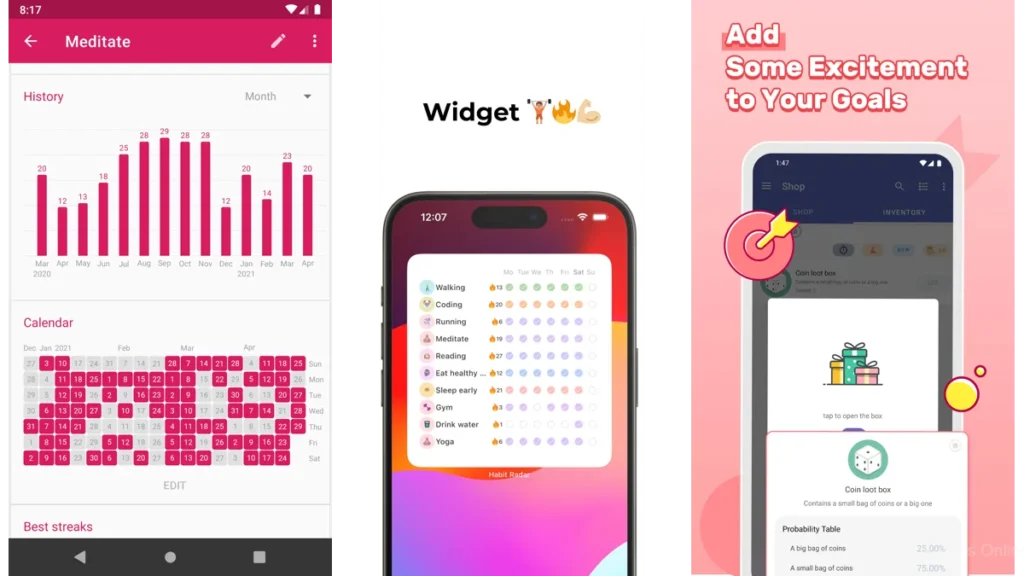 Habit Building Apps Without Gamification
75