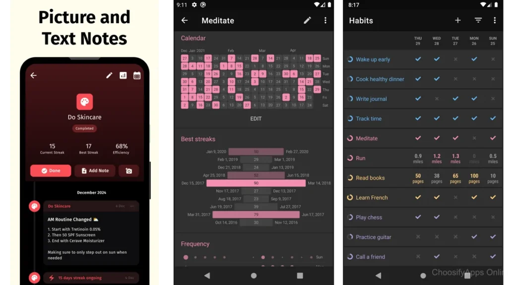 Habit Building Apps Without Gamification
64