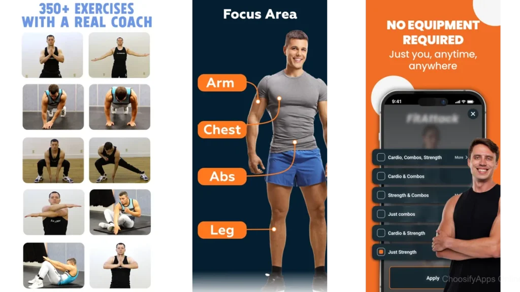 Home Workout Apps With No Equipment 6