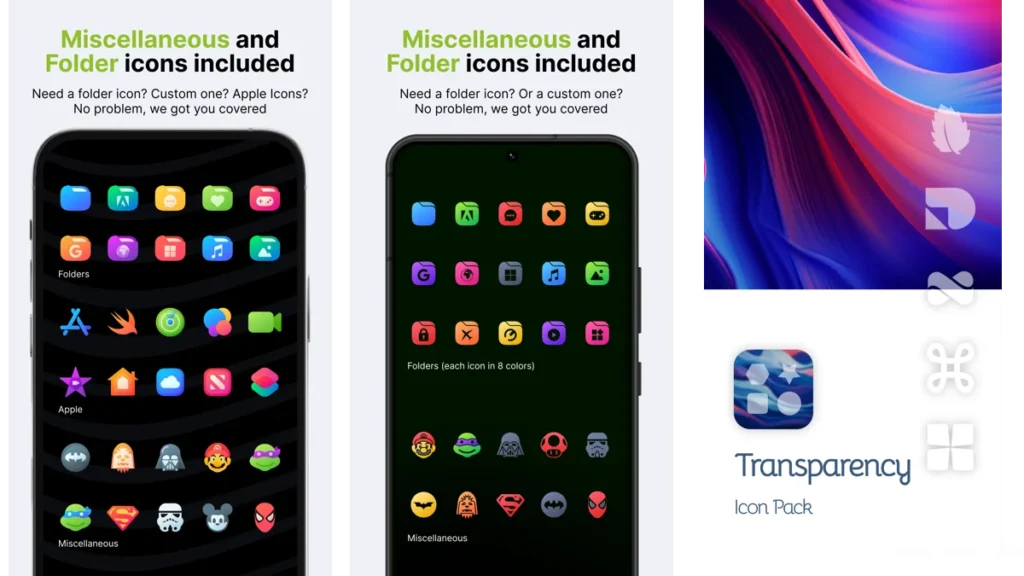 Icon Pack Apps for Clean Home Screens
3