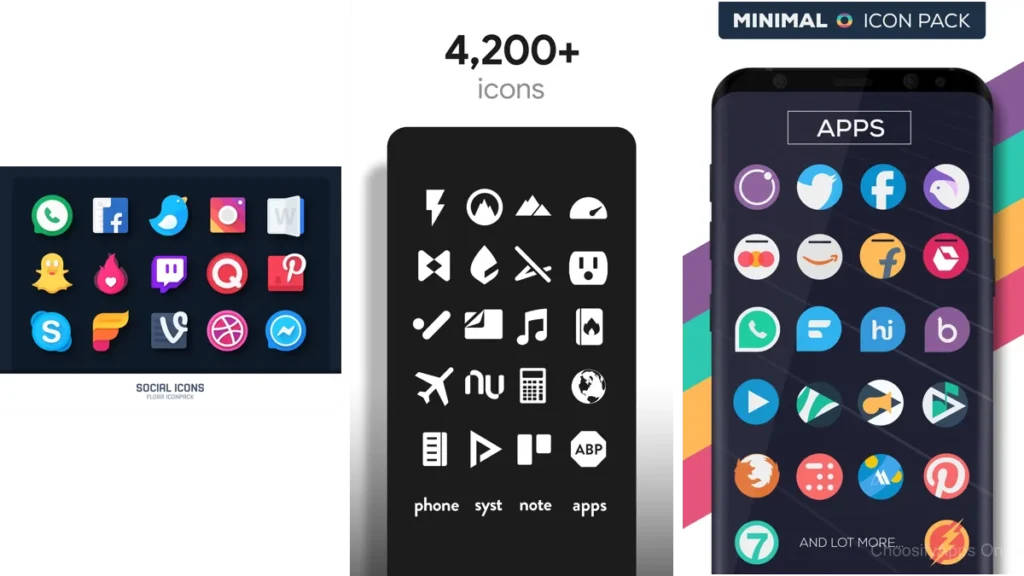 Icon Pack Apps for Clean Home Screens
5