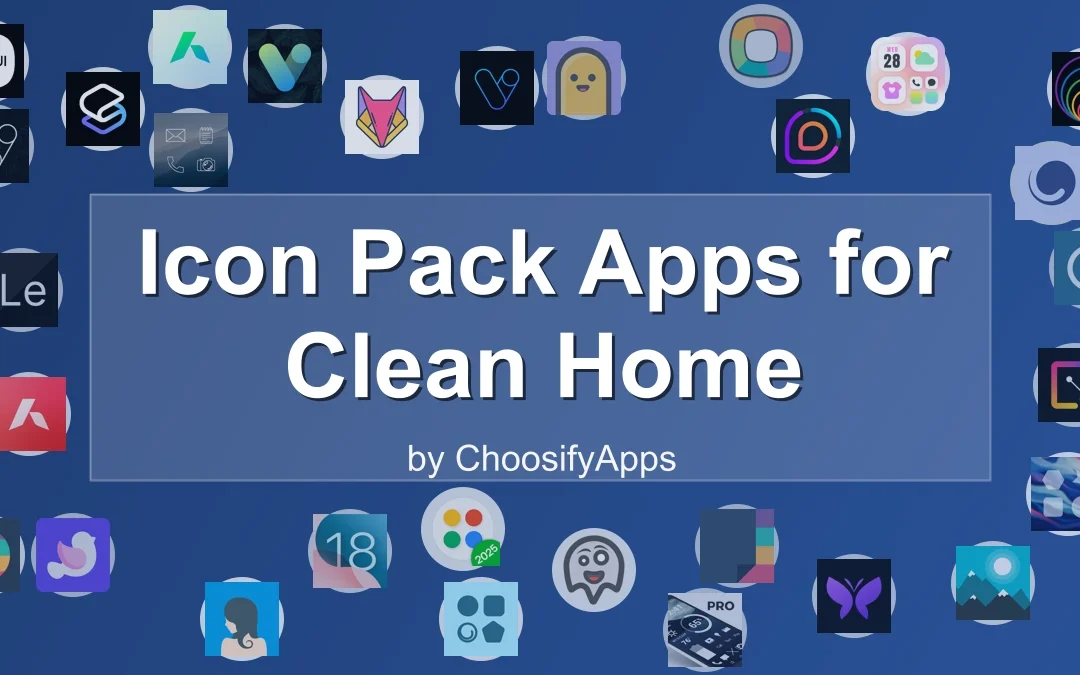 Icon Pack Apps for Clean Home Screens