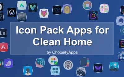 Icon Pack Apps for Clean Home Screens