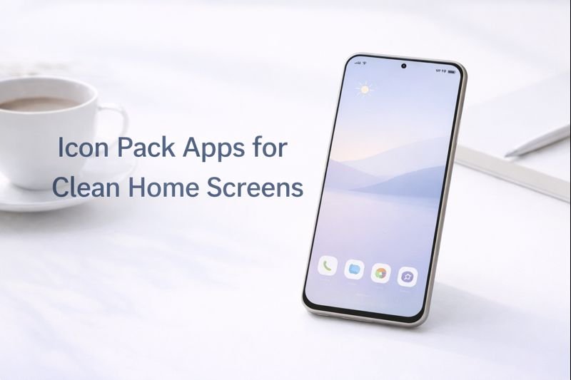 Icon Pack Apps for Clean Home Screens