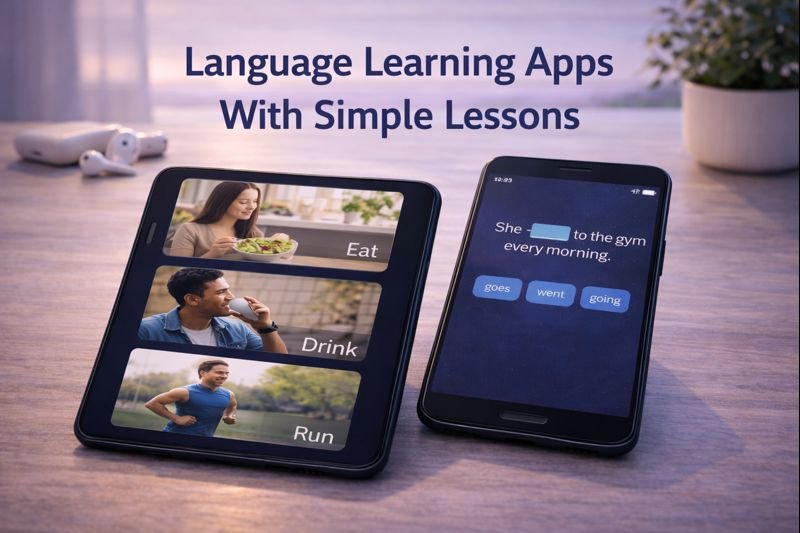 Language Learning Apps With Simple Lessons