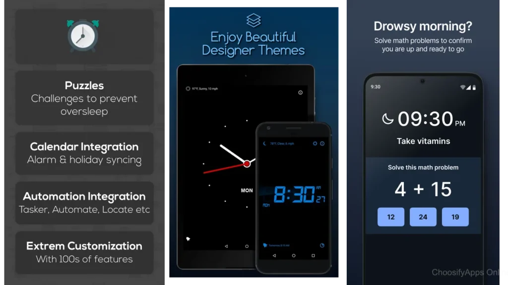 Minimal Alarm Clock Apps
4