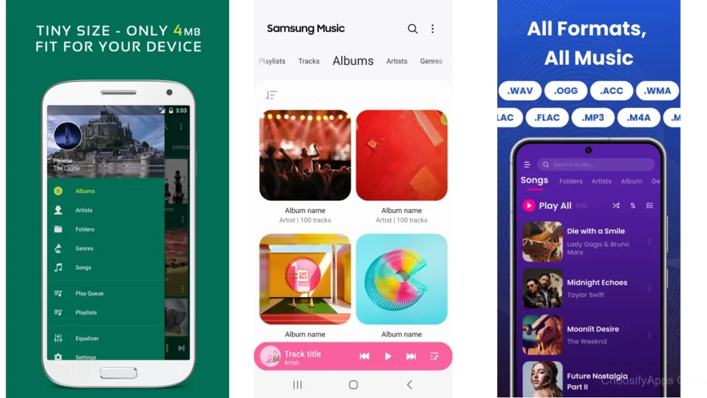 Offline Music Player Apps With Clean UI2