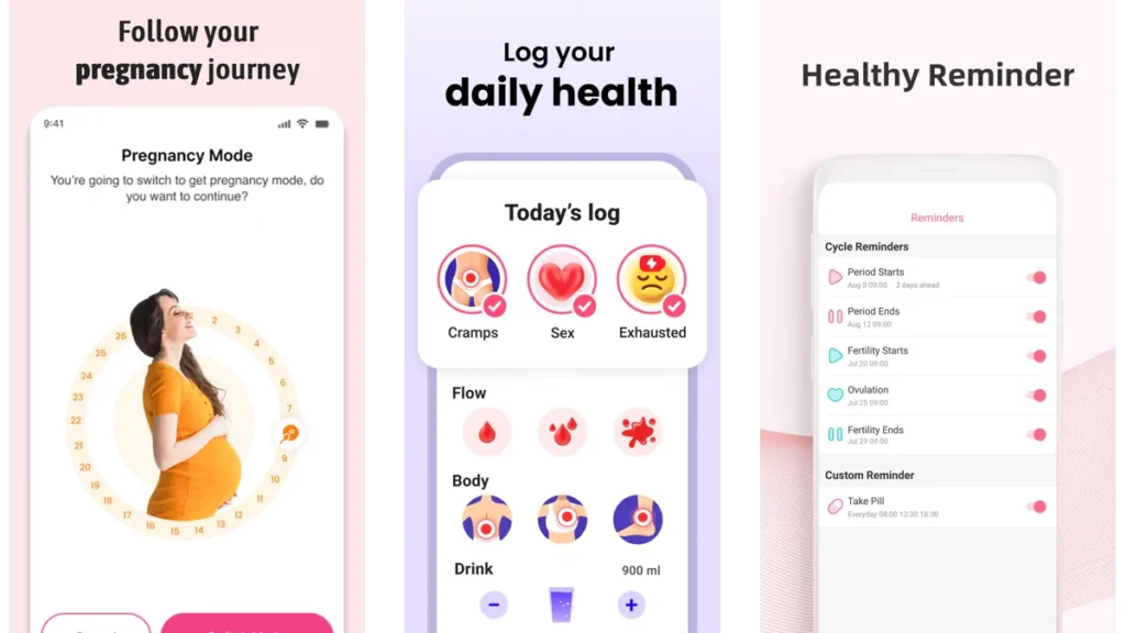 Period Tracker Apps With Clean Design
64
