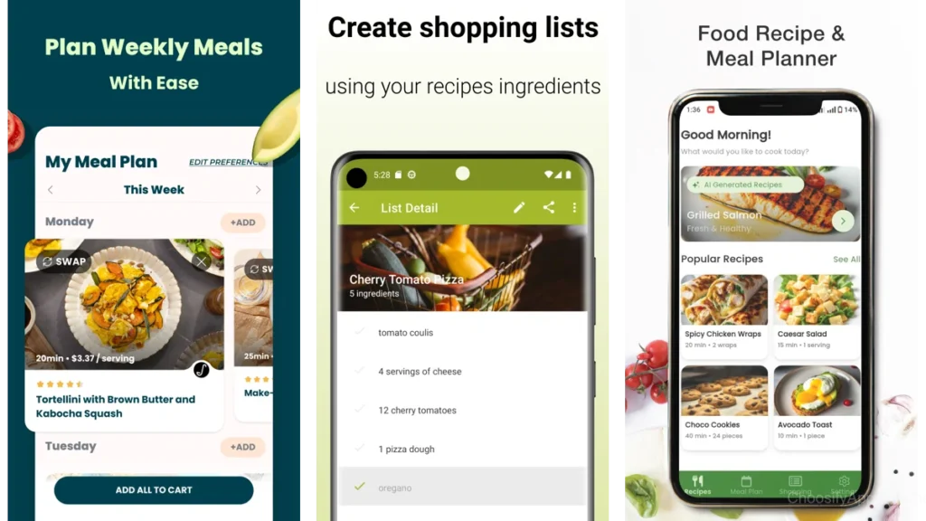Recipe Apps With Step-by-Step Minimal Design
78