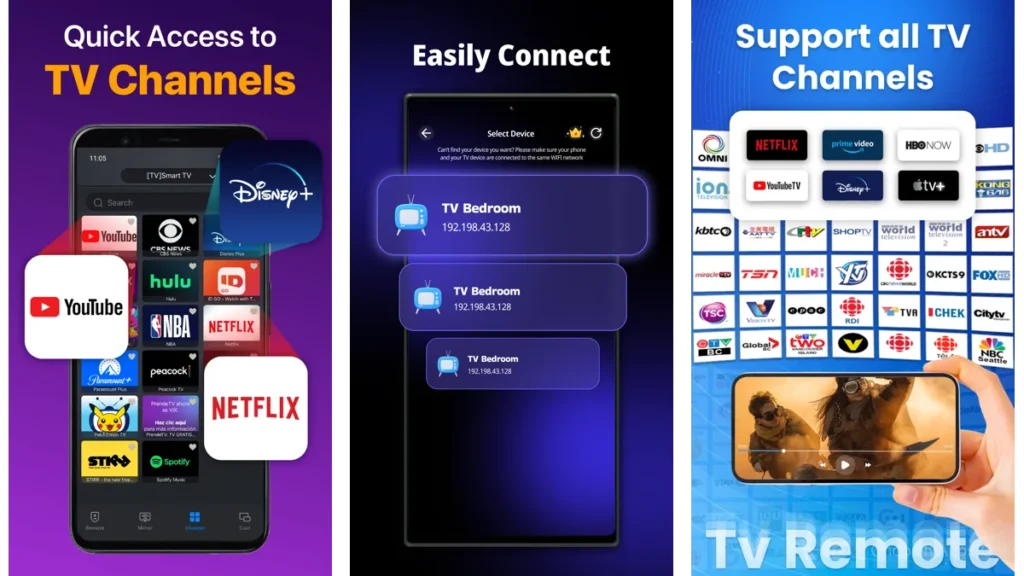 Remote Control Apps for Smart TVs
t4