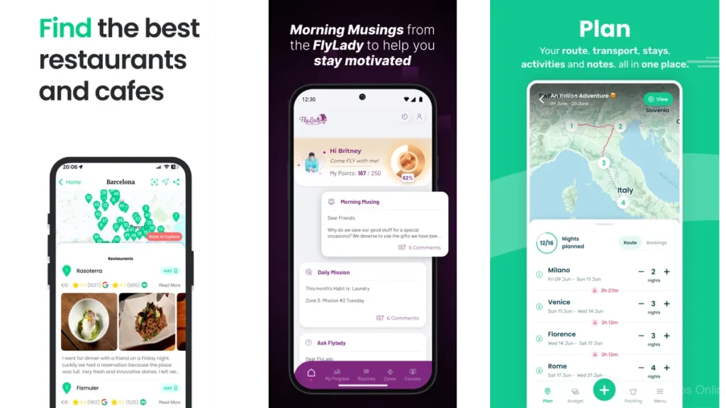 Travel Planner Apps With Minimal Design
2