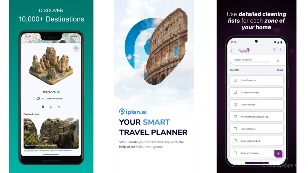 Travel Planner Apps With Minimal Design
87