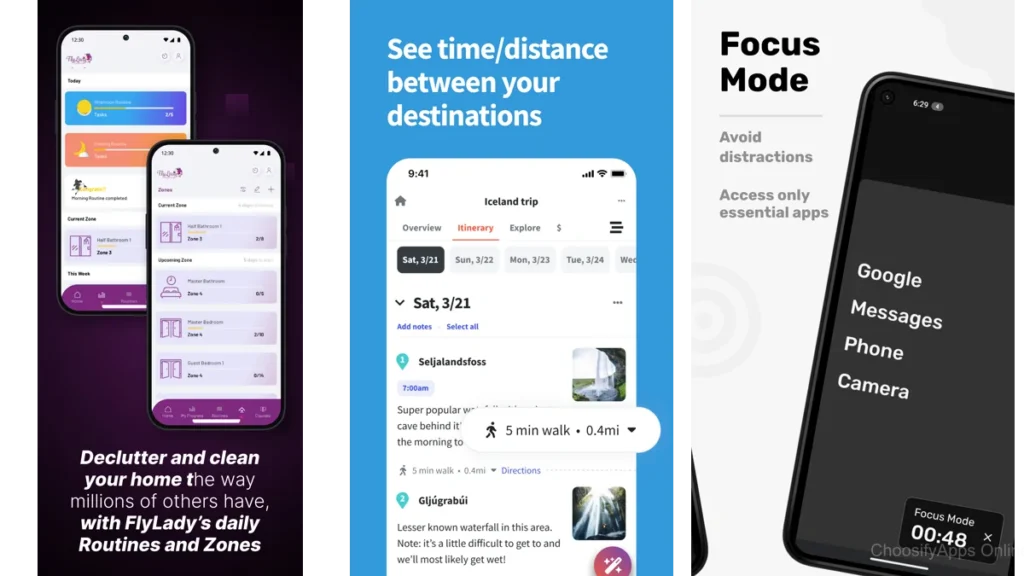 Travel Planner Apps With Minimal Design
43