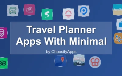Travel Planner Apps With Minimal Design