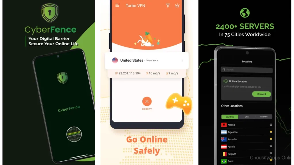VPN Apps With Clean Dashboards
32