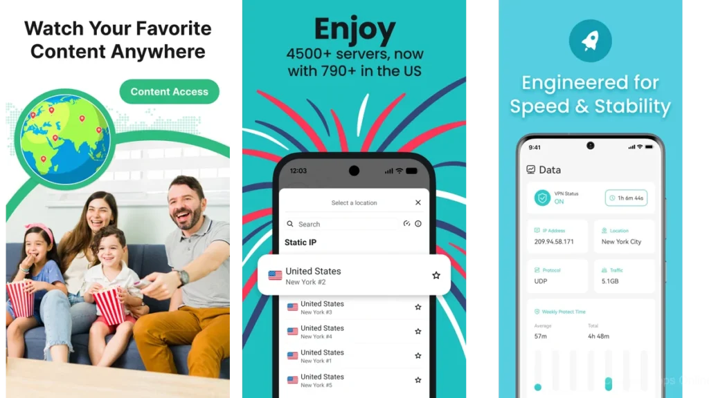 VPN Apps With Clean Dashboards
64