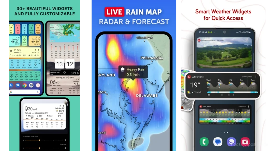Weather Apps With Clean Forecast Layouts56