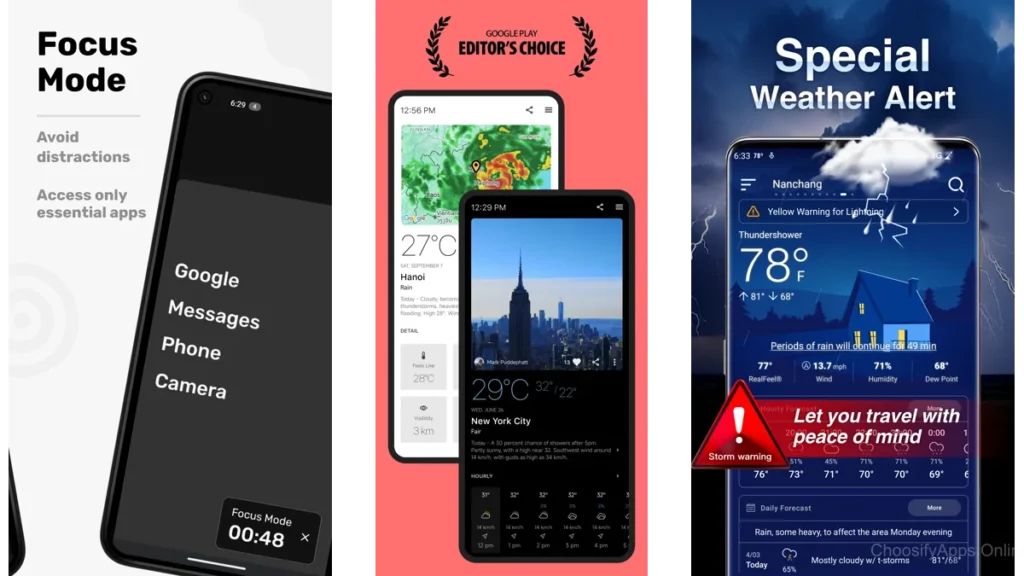 Weather Apps With Clean Forecast Layouts65