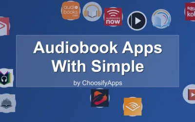 Audiobook Apps With Simple Navigation