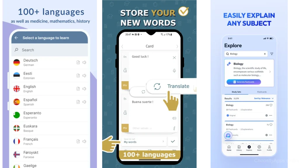Flashcard Apps for Quick Learning
3